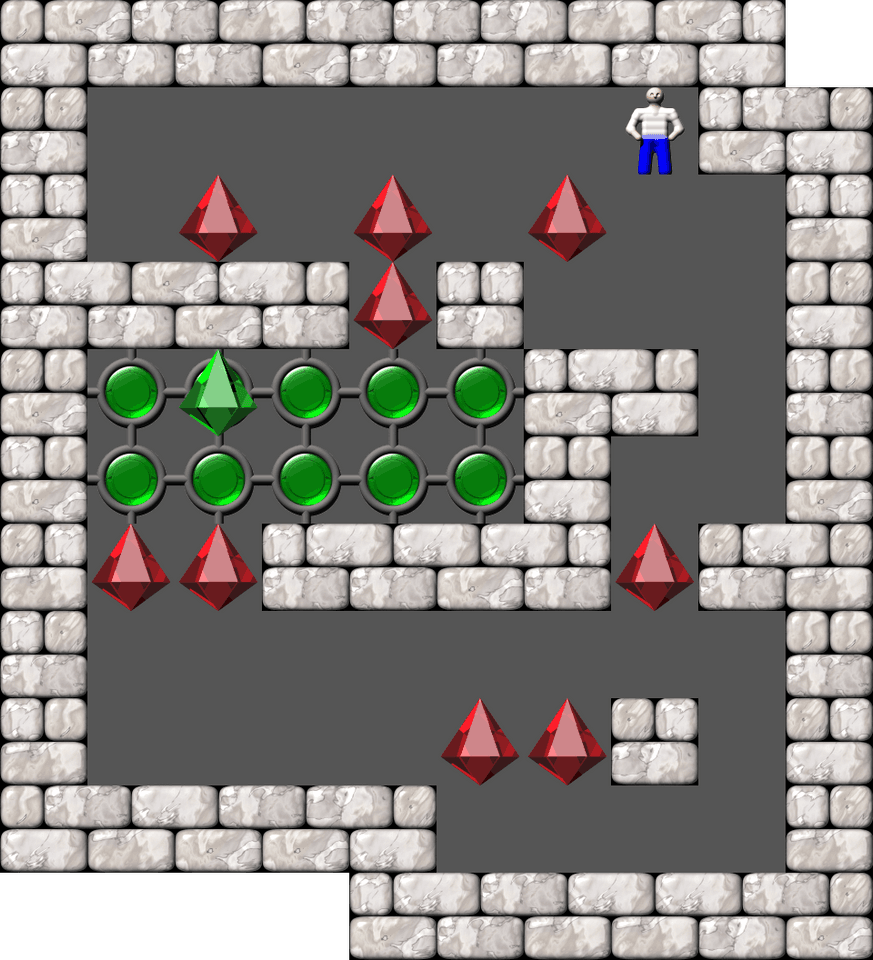 Сокобан Monry and Panda Arranged уровень 44
